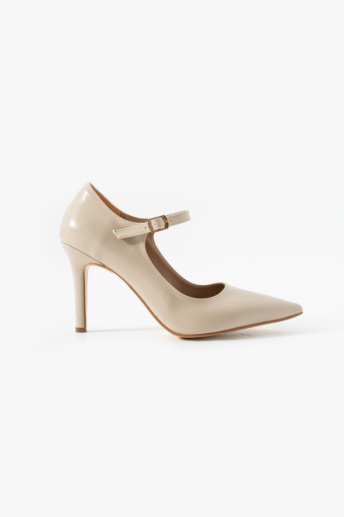 Mary Jane Ankle High Heels 10 cm
