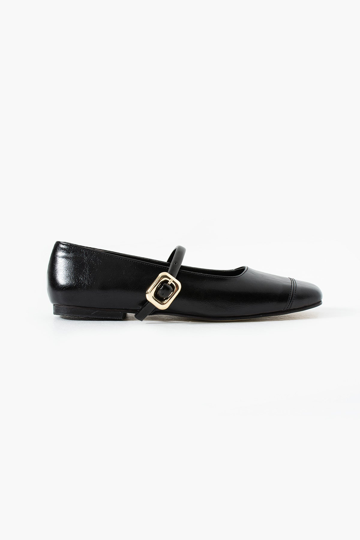 Buckled Mary Jane Ballerina Shoes Flat Sole Comfort