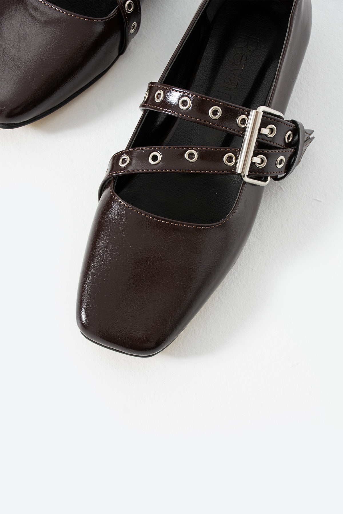 Double Buckled Punk Rock Mary Jane Flat Shoes