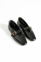 Aveiro Kare Burun Mary Jane Tokalı Babet