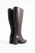 Kadın Uzun Çizme 6cm Topuk