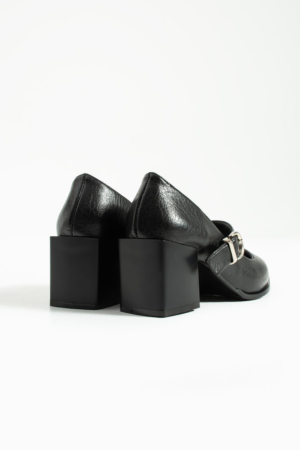 Sivri Burun Topuklu Ayakkabı 6cm - Mary Jane Tarzı