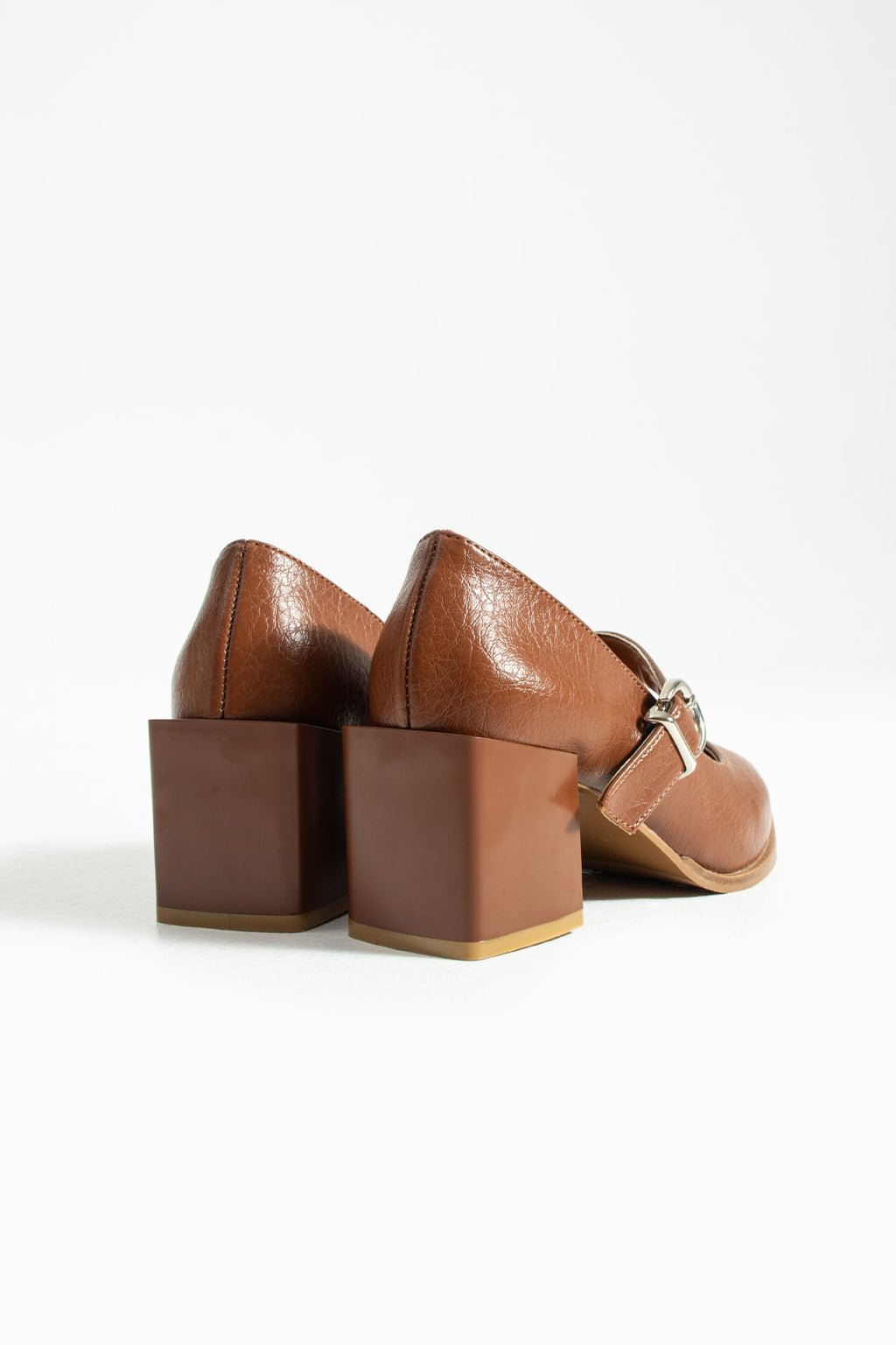 Sivri Burun Topuklu Ayakkabı 6cm - Mary Jane Tarzı