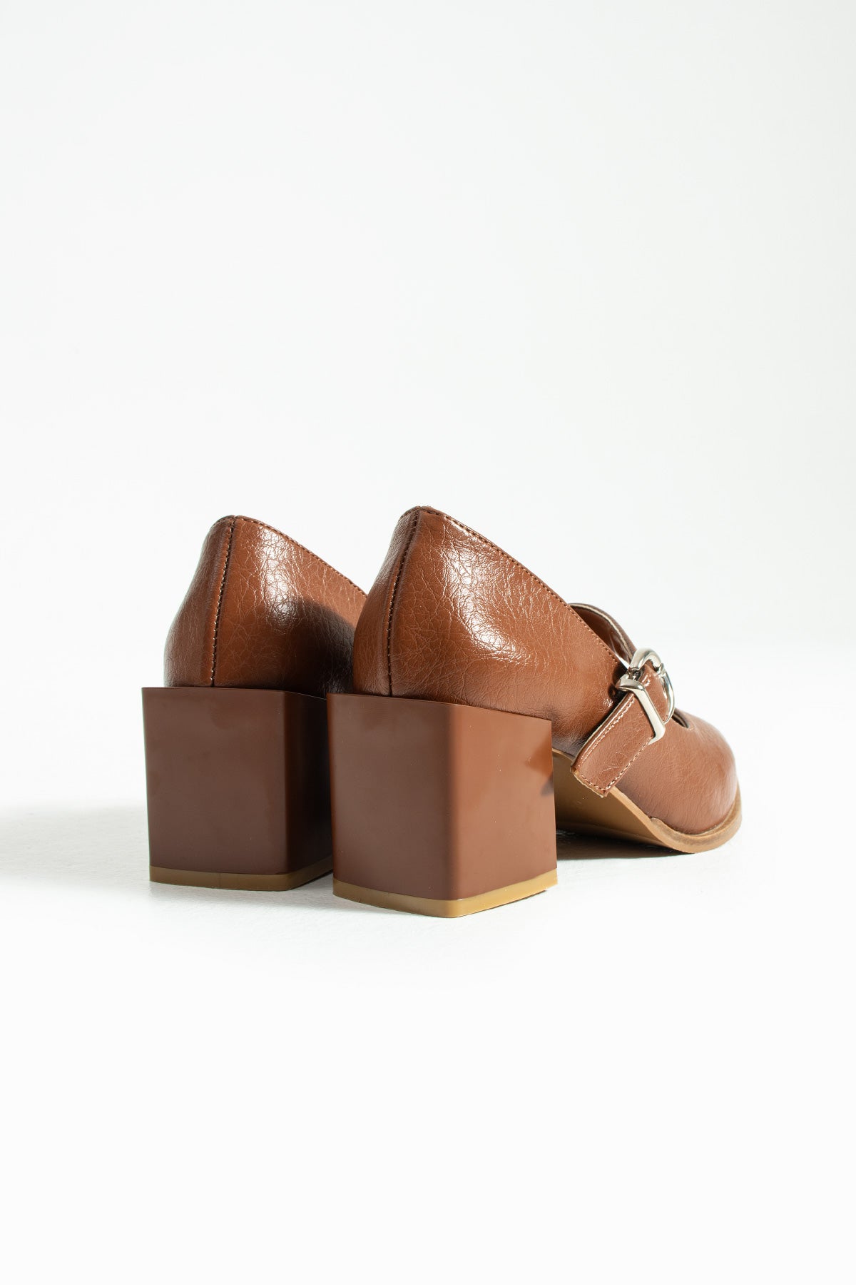 Sivri Burun Topuklu Ayakkabı 6cm - Mary Jane Tarzı