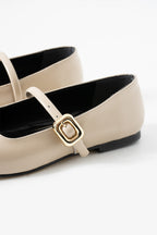 Tokalı Mary Jane Babet 1cm